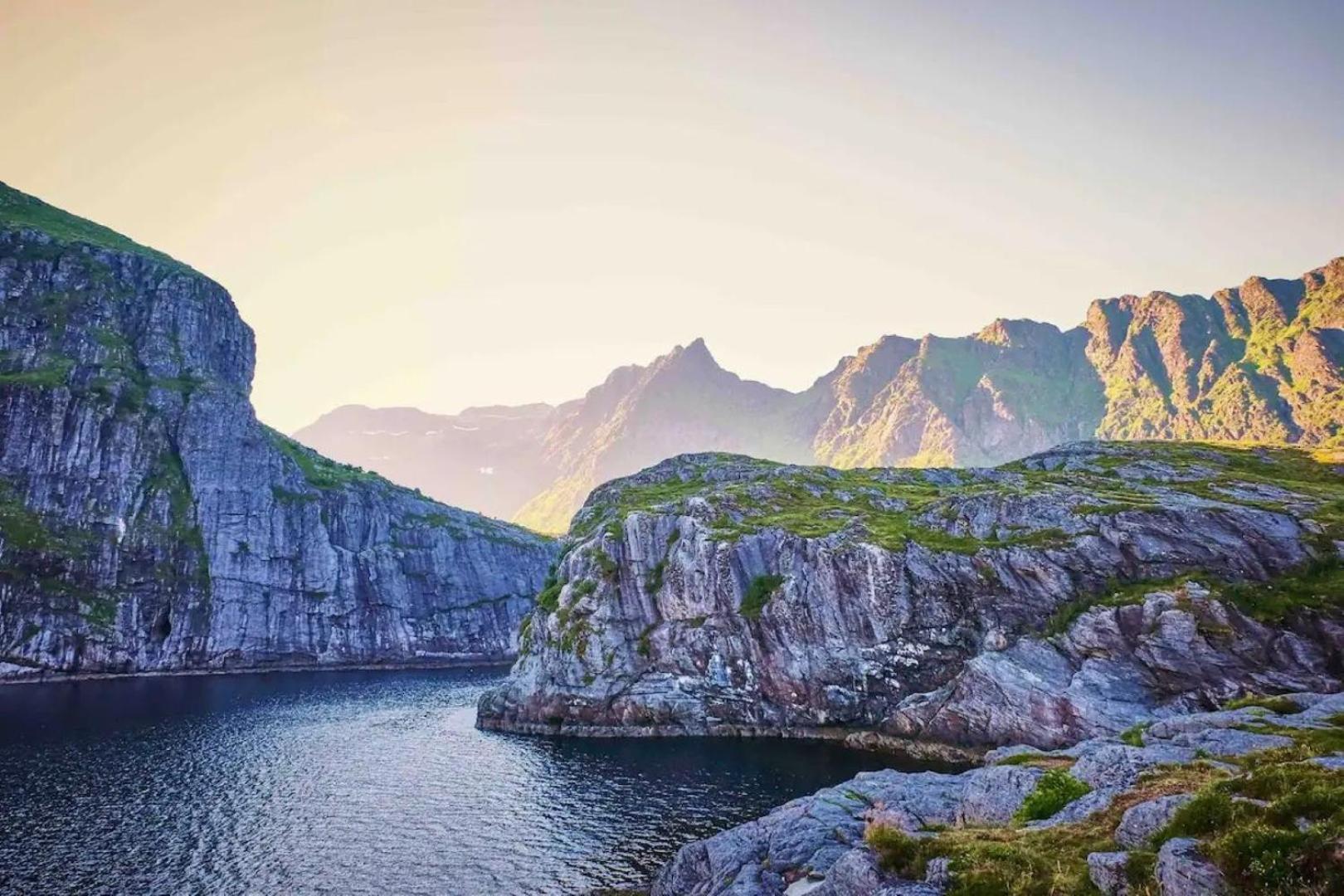 Sund  Fjordview Ryten 1 Retreat מראה חיצוני תמונה